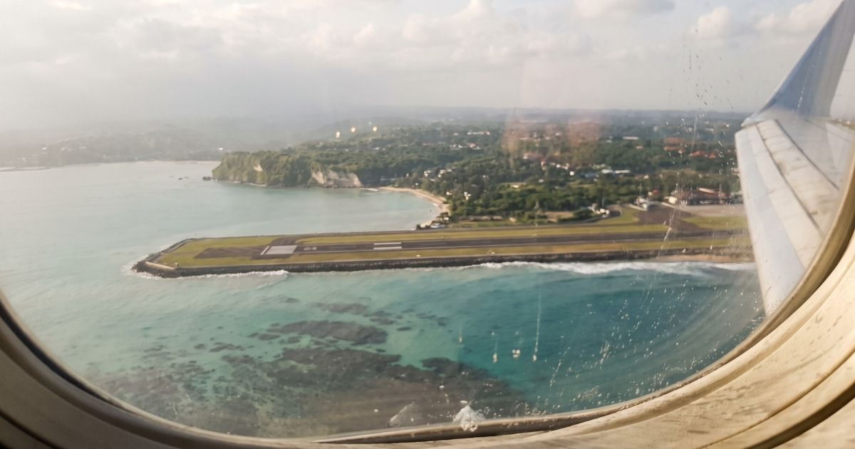 Bali air quality 2026, landing at Denpasar